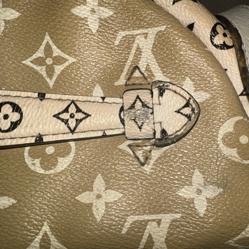 Louis Vuitton Giant Monogram Green and Cream Women's Bumbag - Picture 5 of 13